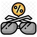 Oculos De Sol Venda Etiqueta De Preco Icon