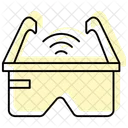 Wifi Oculos Cor Sombra Thinline Icon Ícone