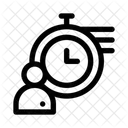 Ocupado Trabalhador Trabalhando Icon