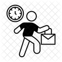 Ocupado Negocios Trabalho Icon