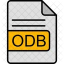 Odb Arquivo Formato Ícone