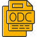 Odc File File Format File Icono