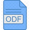 Odf、ファイル、フォーマット アイコン