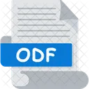 Odf Odf File Odf Format Icon