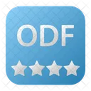 Odf File Type Extension File Symbol