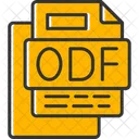 Odf File File Format File Icon