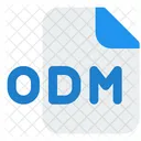 ODM Datei Audiodatei Audioformat Symbol