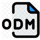 ODM Datei Audiodatei Audioformat Symbol