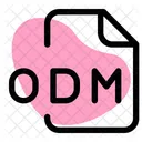 ODM Datei Audiodatei Audioformat Symbol