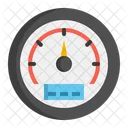 Odometer Speedometer Performance Icon