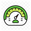 Odometer Mileage Car Icon