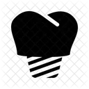 Implante Diente Dental Icono