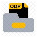 Odp Files And Folders File Format Icon