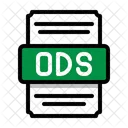 Ods opendocument spreadsheet  Icon