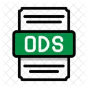 Ods Datei Dokument Symbol