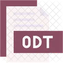 Odt Format Type Icon