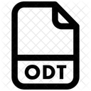 Odt Dokument Datei Symbol