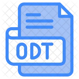 ODT-Datei  Symbol