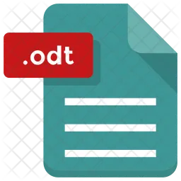 ODT-Datei  Symbol