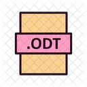 ODT Datei ODT Dateiformat Symbol