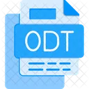 Odt File File Format File Icon
