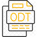 Odt File File Format File Icon