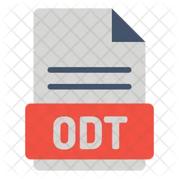ODT file  Icon