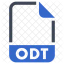 Odt Document File Icon