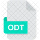 Odt Extension Format Icon