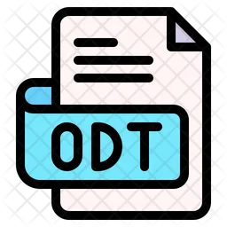 Odt Document  Icon