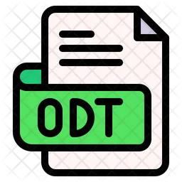 Odt Document  Icon