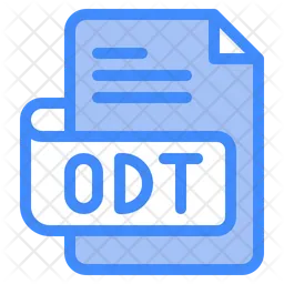 Odt File  Icon