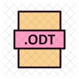 Odt File  Icon