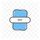 Odt File Document Icon