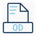 Odt Document Donnees Icon
