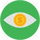 Oeil Dollar Investisseur Icon