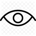 Oeil Icône