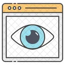 Web Eye Cybersurveillance Webview Icon