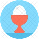 Oeuf Tasse Serveur Icon