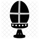 Oeuf Dor Oeuf Bijou Tresor Dor Icône