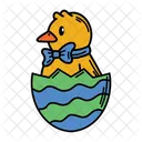 Oeuf De Poule Icône