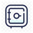 Deposit Box Square Icon