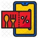 Oferta de comida on-line  Icon