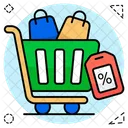 Oferta De Compra Venta De Compras Promocion De Compras Icono