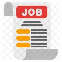 Oferta De Emprego Carta De Emprego Emprego Ícone