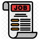 Oferta De Emprego Carta De Emprego Emprego Ícone