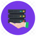 Oferta De Servidor De Dados Cuidado Com Servidor De Dados Protecao De Datacenter Ícone