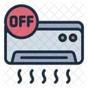 Off Air Conditioner Power Icon