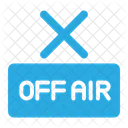 Off Air Program Radio Icon
