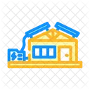 Aus Netz Kabine Symbol